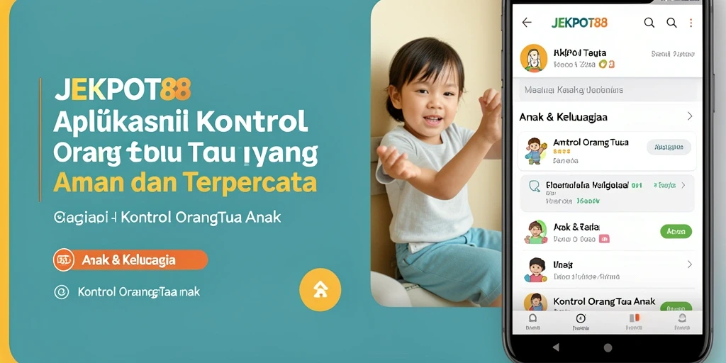 Antarmuka JEKPOT88 yang intuitif untuk kontrol orang tua anak.