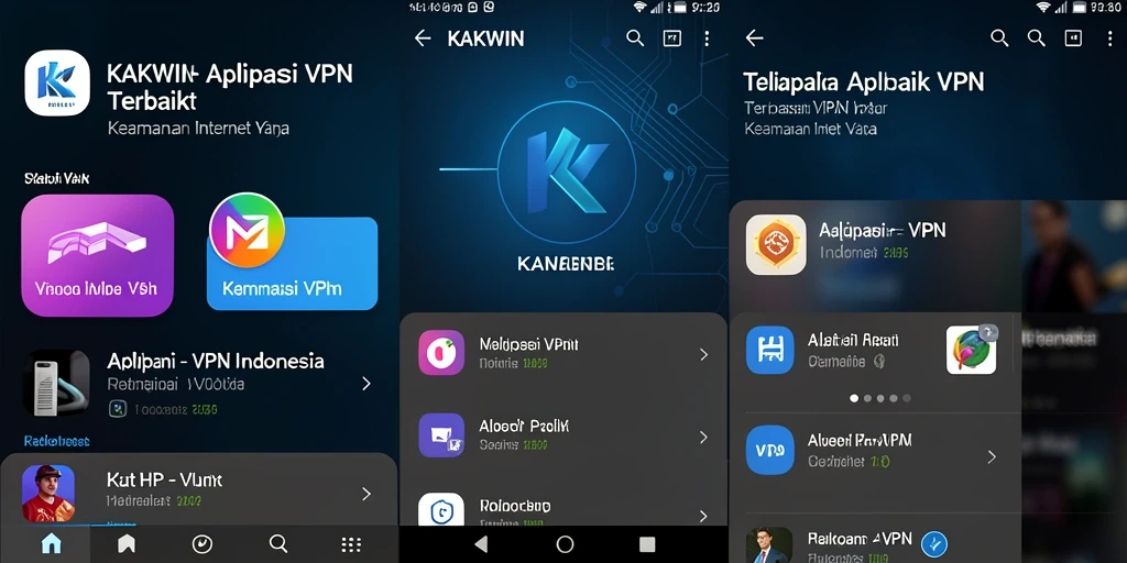 Antarmuka KAKWIN yang intuitif dan mudah dipahami.