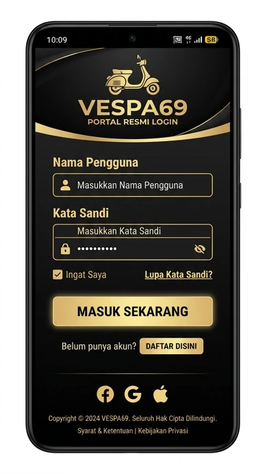 Masuk Akun vespa69 dengan Mudah dan Cepat